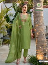 Gulmohar Vol 1 By Passion Mal Chanderi Surat Kurti With Bottom Dupatta Wholesale Market